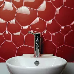 20 beautiful and cool tiled backsplash ideas for the bathroom
