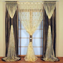 30 Curtains Decoration Examples – dress up the windows creative