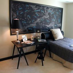 30 ideas for decorating wall with posters: a vintage atmosphere in modern interior design