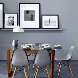 30 interior design ideas for wall paint in shades of gray – trendy color design