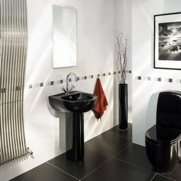 33 dark bathroom design ideas