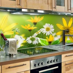 35 kitchen splashbacks glass – luxurious splash for the kitchen