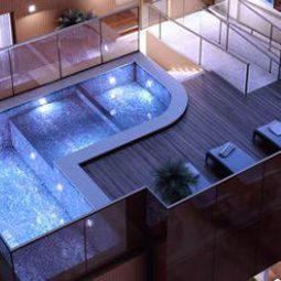 A stunning roof terrace design – 15 rooftop pools that will look just