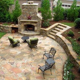 Amazing and cool design in the backyard – garden design in eclectic style
