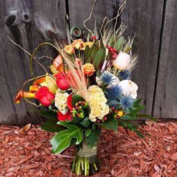 Amazing bridal bouquet ideas in autumn