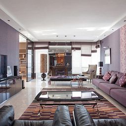 Ambience in Purple – The splendor of the violet interior