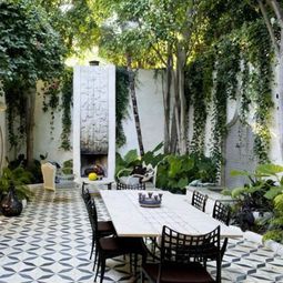 Attractive Ideas for a cozy and beautiful dining area in the garden