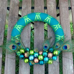 Beautiful Easter eggs and Easter decoration craft itself