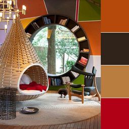 Braided hanging chair – a stylish mystery of coziness