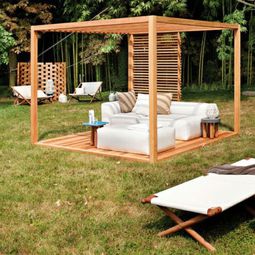 Build pergola or how to build a gazebo itself