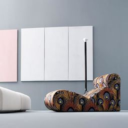 Chic designer chair designed by Cini Boeri