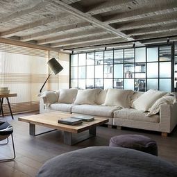 Chic Loft Design Studio and combined in a