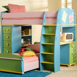 Choose the right loft bed with stairs for kids