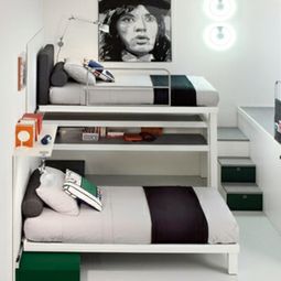 Colorful great loft beds for children and adults – excellent bedroom furniture