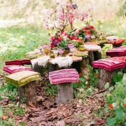 Colorful ideas for your garden decorations and garden accessories your