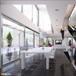 Cool and exciting dining room designs in white