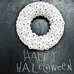 Cool Craft Ideas for Halloween Wreath