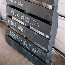 Cool DIY decoration from € palette for your wedding