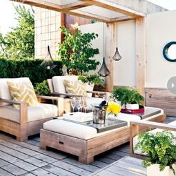 Cool inspiring living space in the garden make – 11 useful, fresh ideas