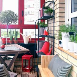 Cool little balcony – 40 creative and practical ideas