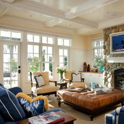 Cozy living room set up: How to Profit from large living space!