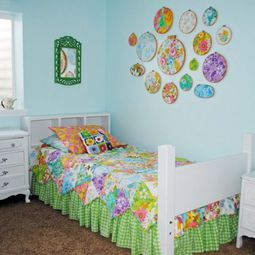 Craft Ideas for decoration of bed linens