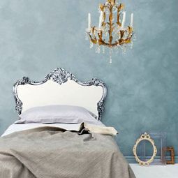 Creative decorating ideas in the bedroom – chic headboard do it yourself