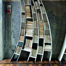 Creative ideas for books Storage – original home library design
