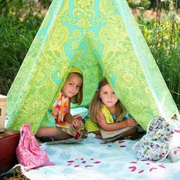Cute Indian tipi tent in the room of your children Moozle