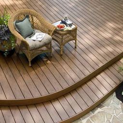 Deck embarrassed – cool idea for your outdoor area