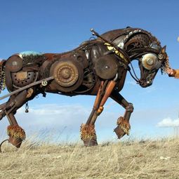 Deco sculptures by the designer John Lopez