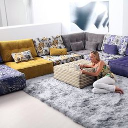 Deep-seated ideas for furniture in the living room of Fama