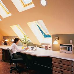 Designed 20 comfortable rooms with sloping ceilings youth