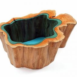 Designer dining tables designed by Greg classes