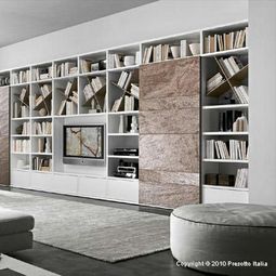 Designer Shelves by Presotto Italia – modern living room Interiors