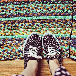 DIY rugs and doormats – colored and colorful live!