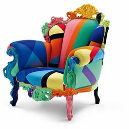 Elegant Armchair Design from Italy: Proust Geometrica – a modern interpretation of Alessandro Mendini