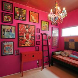 Elegant color scheme at home – beautiful pattern