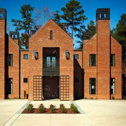 Family, Fundraising and familiar house design – modern residence of brick
