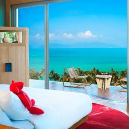 Fantastic resorts on the island of Samui Thailändichen