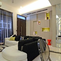 Four – Level Terrace House in Singapore by KNQ Associates