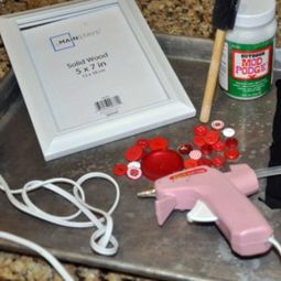 Great idea for Valentine's Day – homemade picture frame
