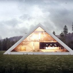 House in shape of pyramid