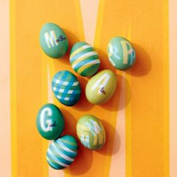 How to make easy and original Easter eggs?