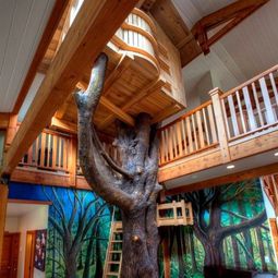 Indoor tree house – 10 cool ideas for kids