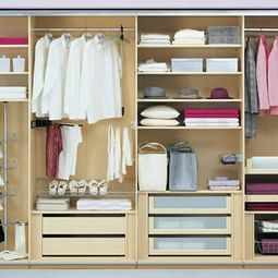 Intelligently organize the closet: 50 images, stock plans and ideas with closets