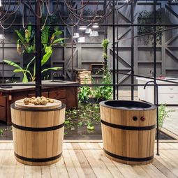 Italian kitchen furniture of Minacciolo – Tinozza is the new compact kitchen