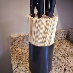 Knife Block for Kitchen Knives – Arrange your knife set with style on!