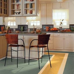 Linoleum flooring is back in trend