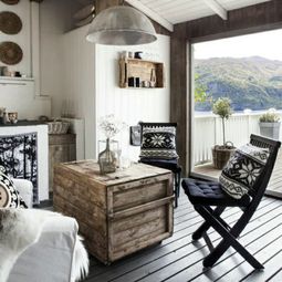 Living and set up – a cottage with Scandinavian design